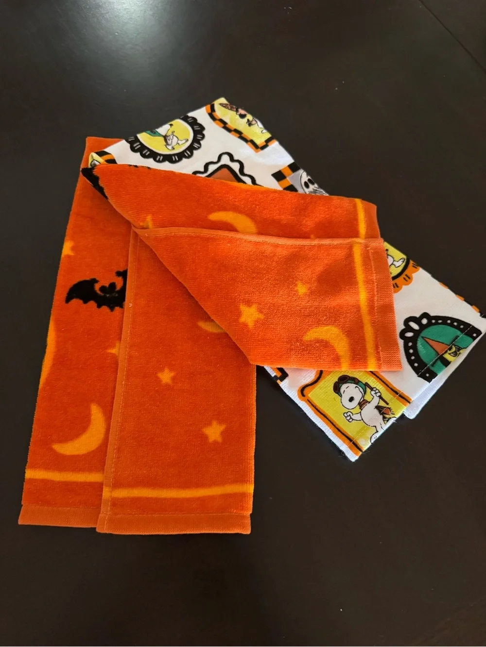 Peanuts Snoopy Halloween Kitchen Towels - Celebrating 60 Years